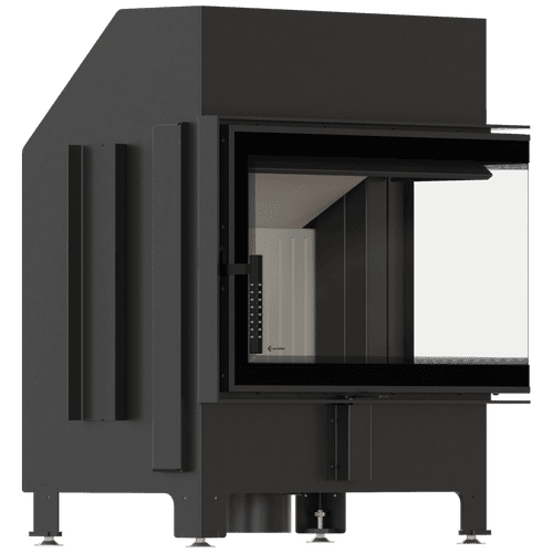 Fireplace KRATKI ZIBI ECO 9.9 kW Ø 180 right corner | Kratki