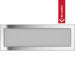 Vent Cover 17x49 nickel - plated