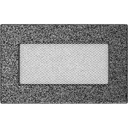 Pokrov za prezračevanje 11x17 črne in srebrne barve