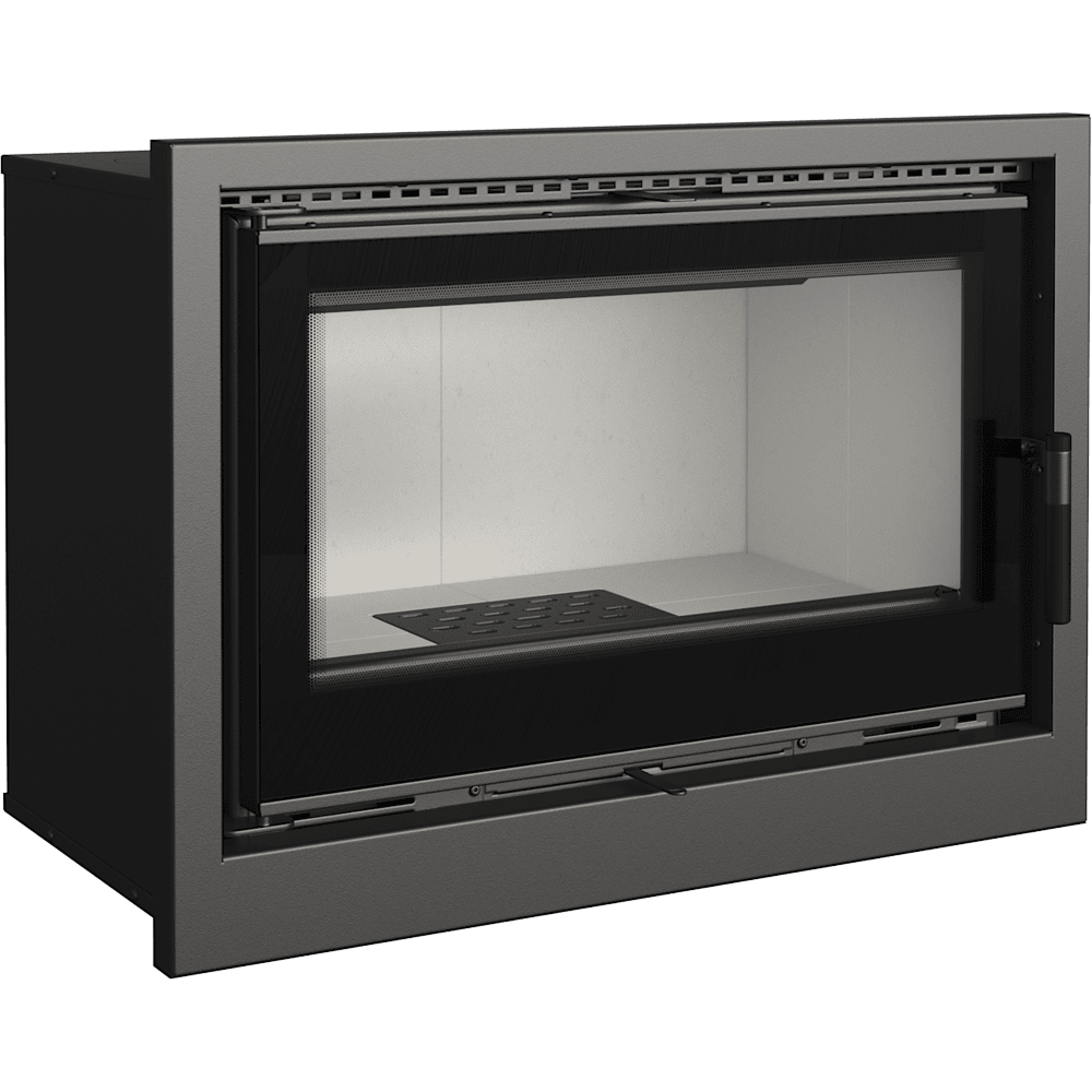 Fireplace cassette KRATKI ARKE 80 12 kW Ø 200