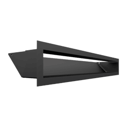 Ventilācijas vāks LUFT 9x60 matēti melns