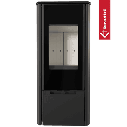 Poêle à bois en acier KRATKI ENYO Ø 150 8 kW