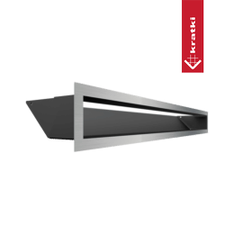Grille de cheminée LUFT 9x80 Inox