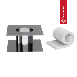 ADAM DW Wall passage fi 180 adjustable with insulation