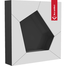 Wandgemonteerde bio-ethanol haard BALL TÜV