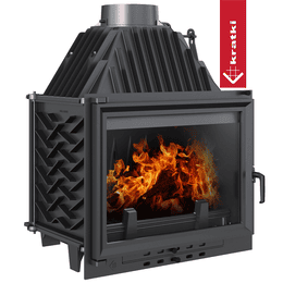 Gietijzeren haard KRATKI ZUZIA ECO 12 kW Ø 180