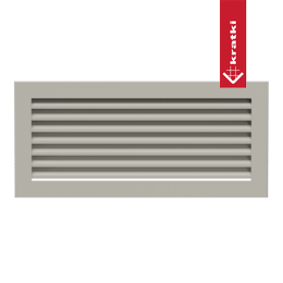 Kratka wentylacyjna kominkowa FRESH 17x37 kaszmir