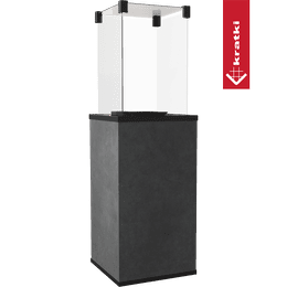 Terrassenheizer Patio Mini Quarzsinter Blend Nero manuelle Steuerung 8,2kW