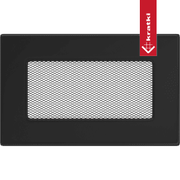 Capac aerisire 11x17 negru