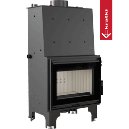 Wasserführender Kamineinsatz AQUARIO 14 kW Ø 200 Doppelverglasung