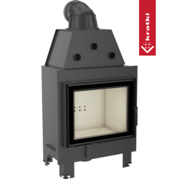 Teräksinen takka KRATKI MBZ 13 kW Ø 200