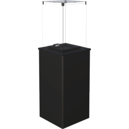 Patio gāzes sildītājs Patio Mini Steel manuālā 8,2 kW