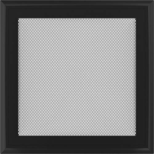 Kratka wentylacyjna kominkowa Oskar 22x22 czarna