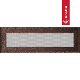 Kratka wentylacyjna kominkowa Oskar 11x32 miedziana malowana
