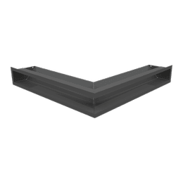 Eck-Lüftungsgitter LUFT 56x56x9 Graphite