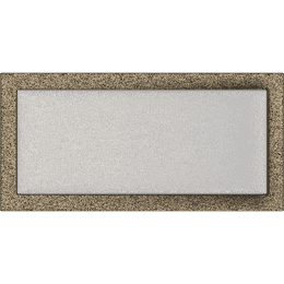 Pokrov za prezračevanje 22x45 črno-zlat