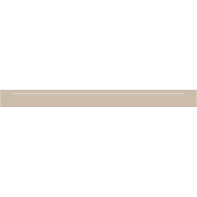 Kratka wentylacyjna kominkowa LUFT 6x80 kremowa Slim