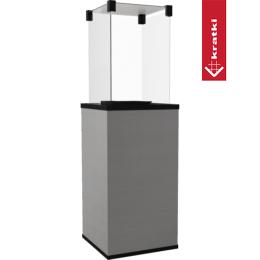Terrassenheizer Patio Mini Quarzsinter Filo Argento automatische Steuerung 8,2kW