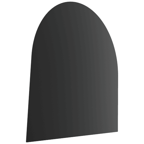 Socle en acier pour poêle MODÈLE 3 100x100 cm noir