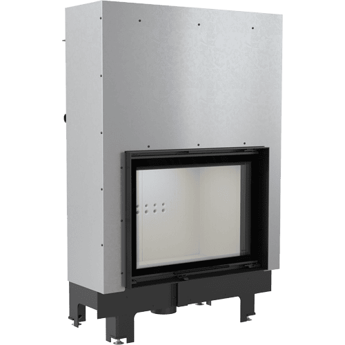 Water heating fireplace MBA 17 kW Ø 200 lift-up