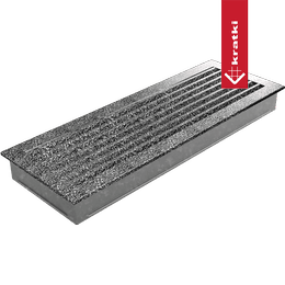 Poklopac za ventilaciju FRESH 17x49 crna i srebrna
