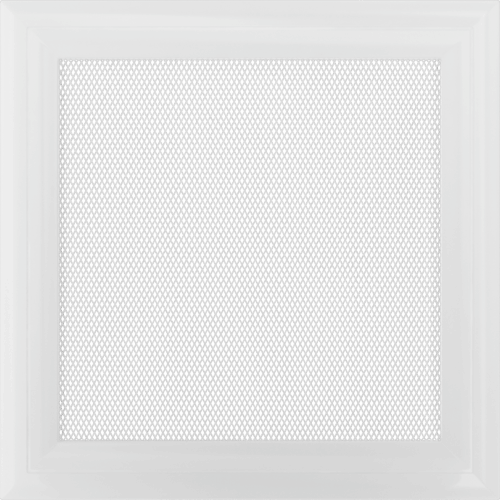Kratka wentylacyjna kominkowa Oskar 22x22 biała