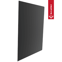 Baza din otel pentru soba independenta MODEL 6 80x100 cm negru