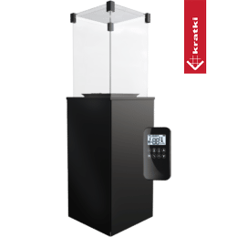 Patio Gas Heater Steel automatic 8,2 kW