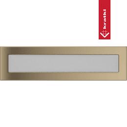 Vent Cover 11x42 gold - plated