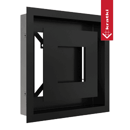 Griglia di Aerazione WIND 22x22 nero