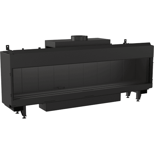Kominek gazowy KRATKI LEO 200 frontowy propan ∅ 130/200 10,5 kW