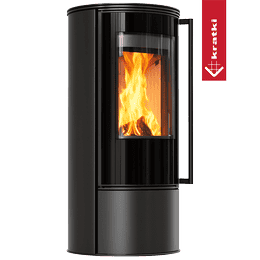 Piec wolnostojący stalowy KRATKI SKADI Ø 150 5,5 kW