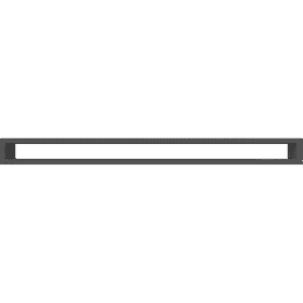 Kratka wentylacyjna kominkowa TUNEL 6x80 grafitowa