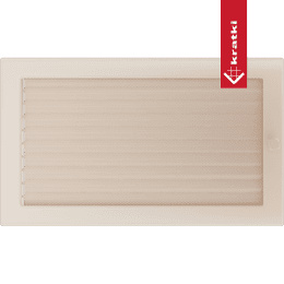 Vent Cover 22x37 crem cu jaluzele
