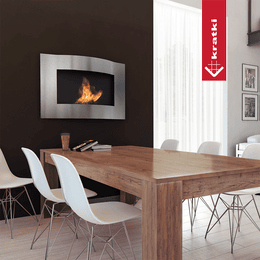 Wandkamin Bioethanol LIMA TÜV