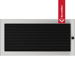 Kratka kominkowa 22x45 szlifowana z żaluzją
