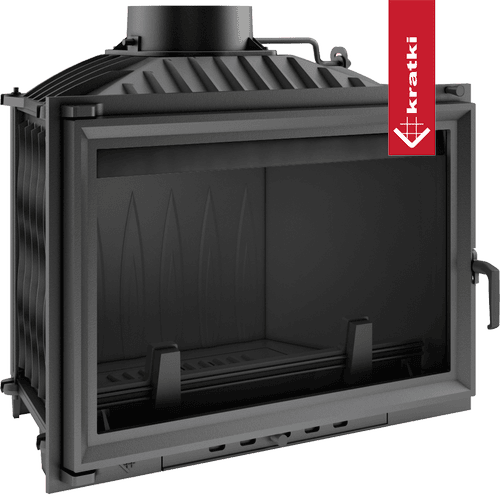 Cast iron fireplace KRATKI WIKTOR 14 kW Ø 200