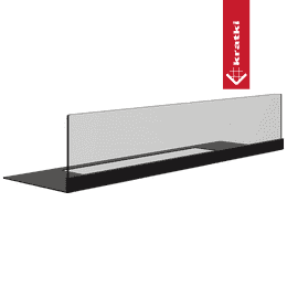 Glazing for Biofireplace Delta 2