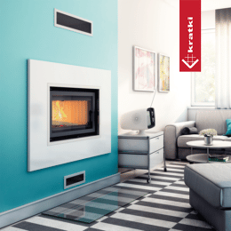 Wasserführender Kamineinsatz KRATKI AQUARIO O 16 kW Ø 200