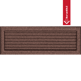 Lüftungsgitter Oskar 17x49 gemaltes Kupfer Jalousie