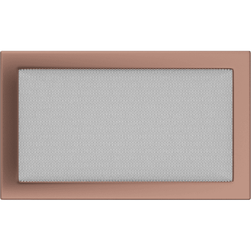 Lüftungsgitter 22x37 galvanisch Kupfer