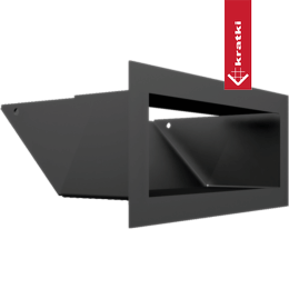 Capac aerisire LUFT 9x20 grafit Slim