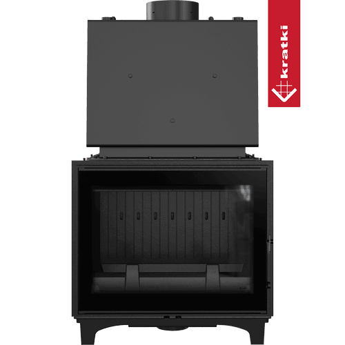 fran✨！ Water heating fireplace KRATKI FRANEK 12 kW Ø 200 | Kratki