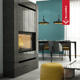 Oceľový krb KRATKI NADIA 12 kW Ø 200