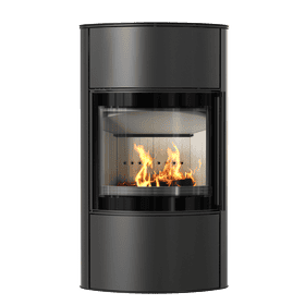 Wood burning steel stove BJORN/W Ø 150 8 kW
