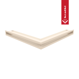 Capac aerisire LUFT colt 56x56x6 crem