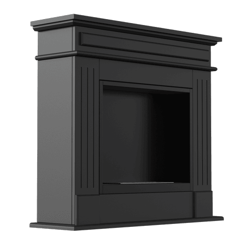 portal Bioethanol fireplace NOVEMBER TÜV black self assembly