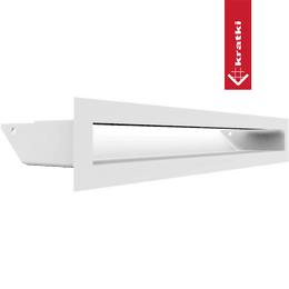Rejilla de ventilación LUFT 6x40 blanco Slim