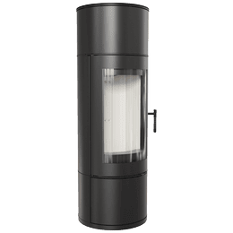 Kaminofen aus stahl KRATKI ANTARES 10 Ø 150 mit Türfeder