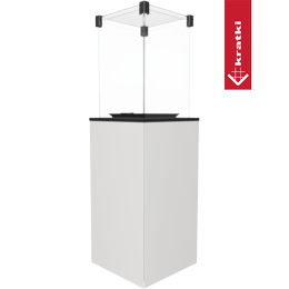 Teraszos gázfűtés üvegpanel fehér kézikönyv 8,2 kW